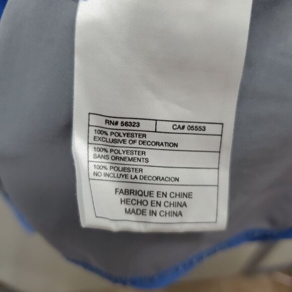 Nike Golf Nike Sphere React Men's Blue Gray Textured Breathable SS Polo Size M - Picture 6 of 8